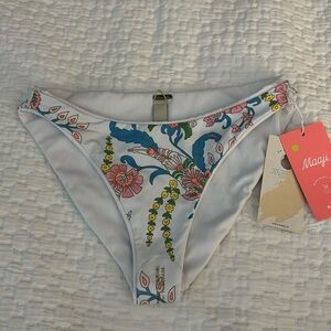 Maaji brand bikini bottoms new with tags reversible. Size adult small.